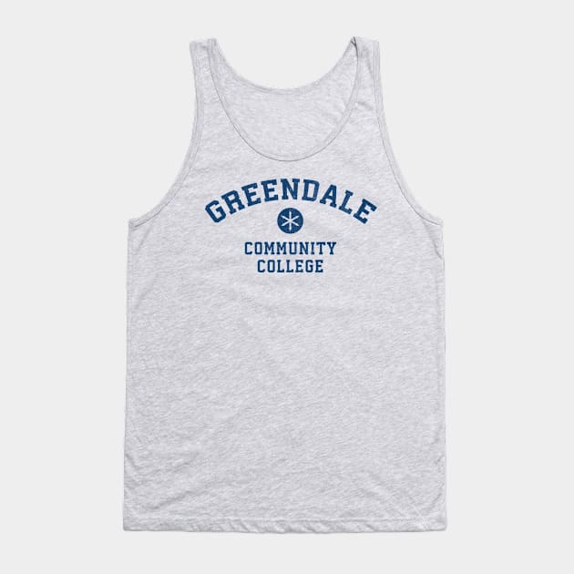 Greendale Community College Tank Top by deadright